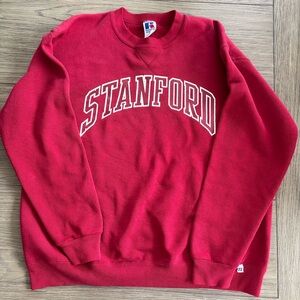Russell Athletic Bold Red Stanford Crewneck